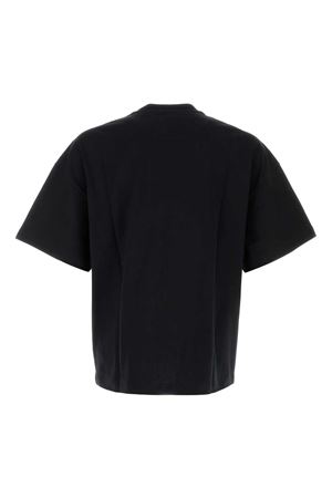 Black cotton T-shirt JIL SANDER | J21GC0168J20243001